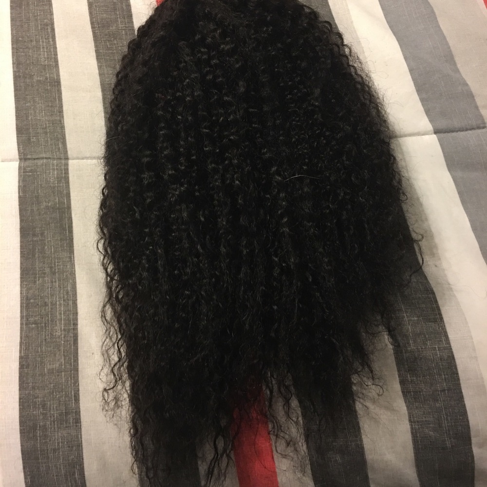 100% human hair wig 16 inches